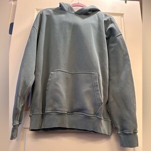 Ambercrambie & Finch Turquoise Popover hoodie.